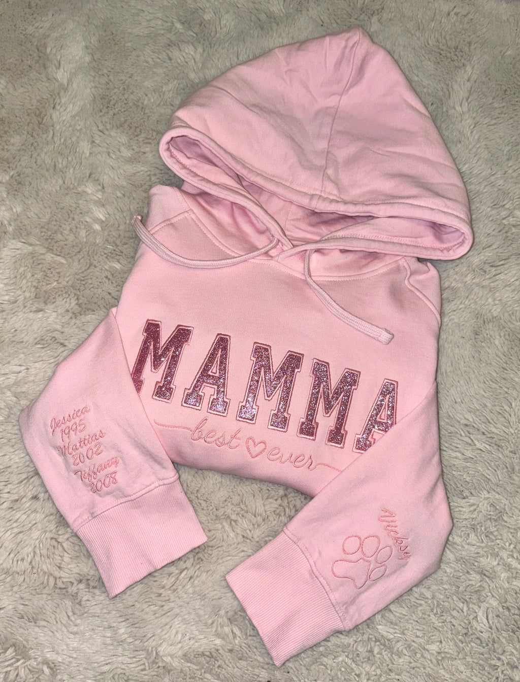 Tröja med glitter