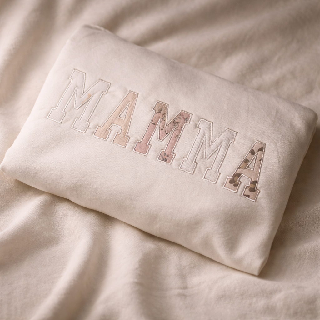 Sweater with baby clothes