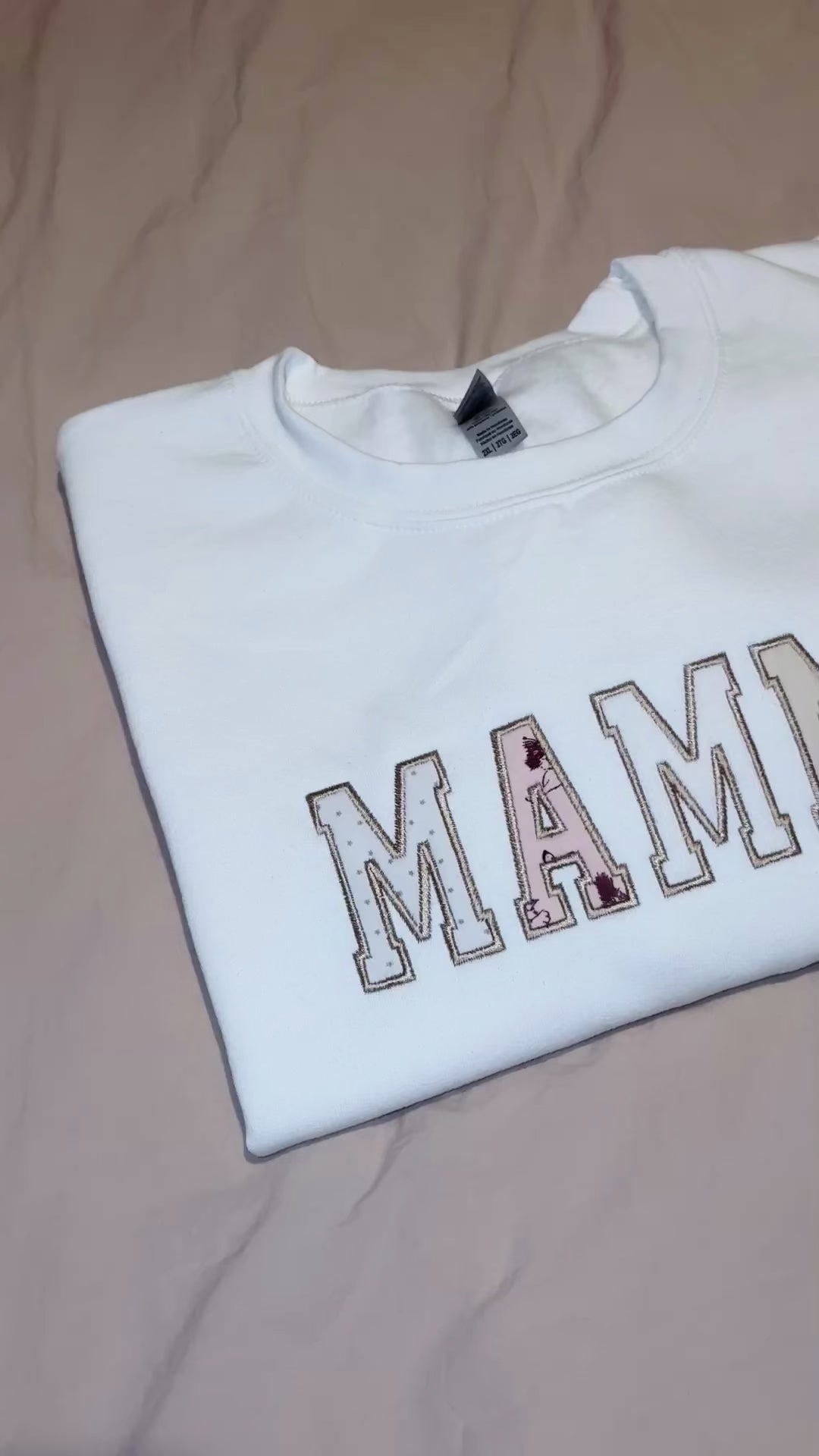 Sweater with baby clothes